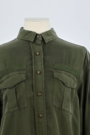 Chemise The Kooples  Kaki
