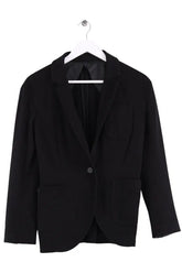 Blazer Lacoste Noir en Synthétique, taille XS - Seconde Main