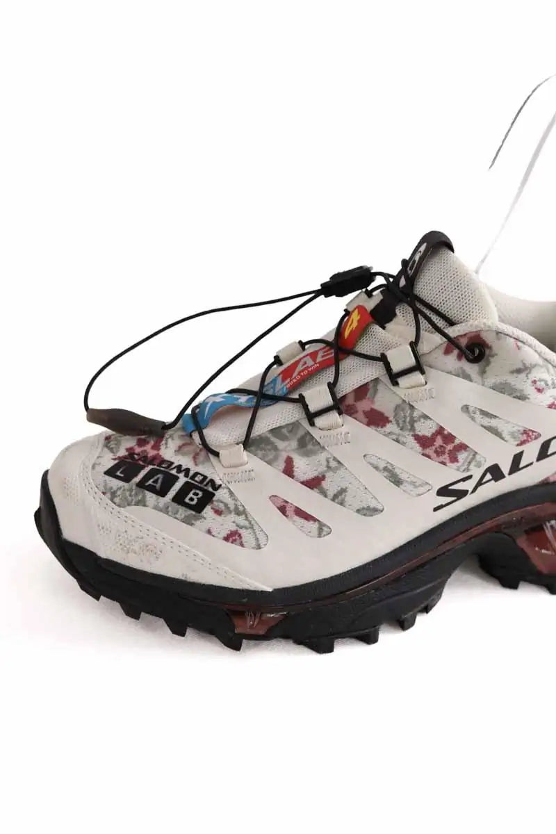 Baskets Salomon Beige en Tissu