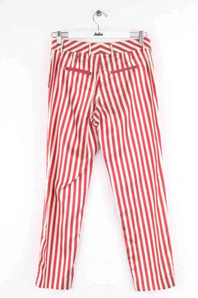 Pantalon droit Chloé Stora Rouge en Synthétique