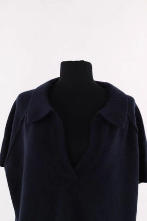 Pull Kujten Aenor Bleu en Cachemire