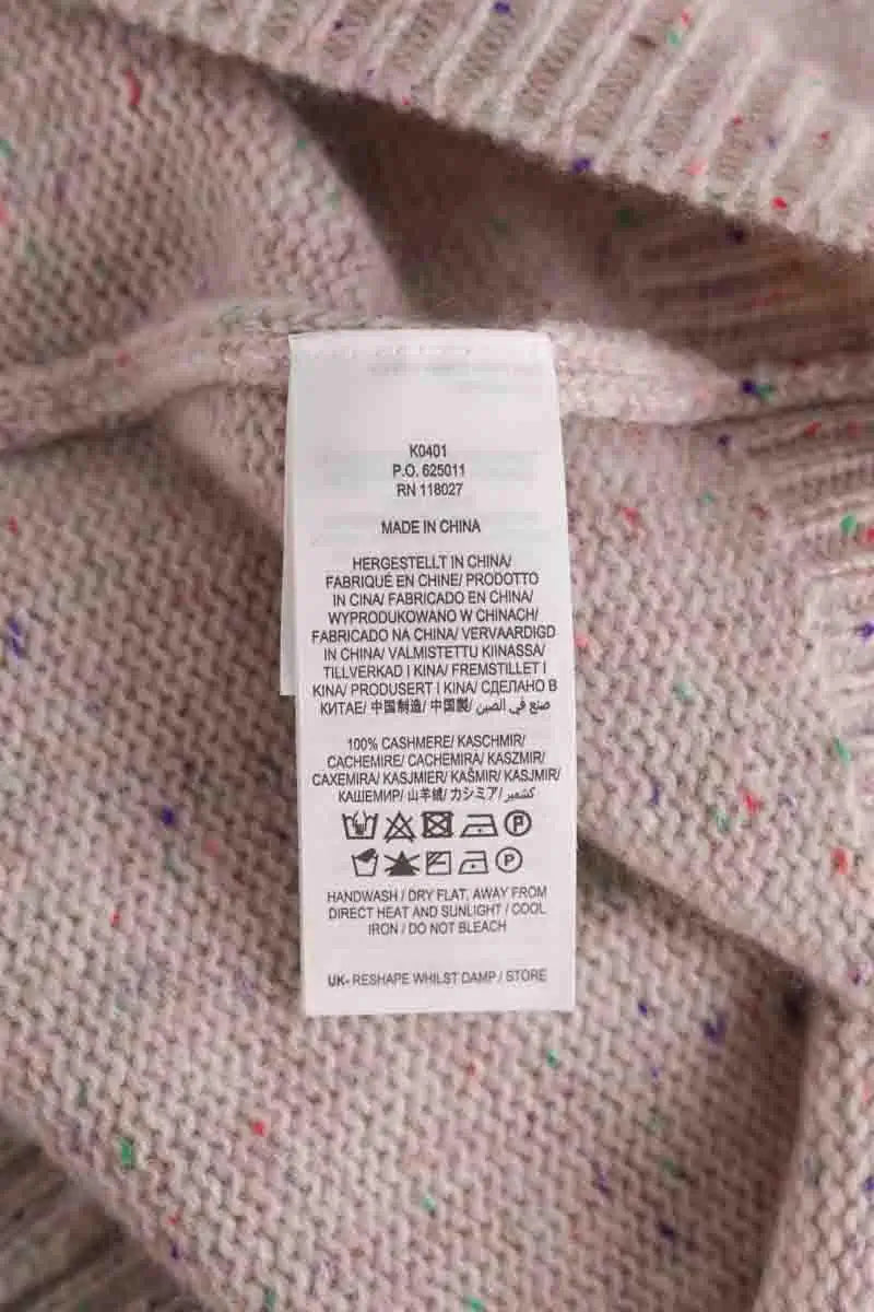Cardigan Boden Rose en Cachemire