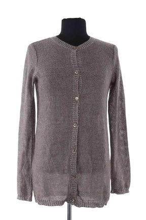 Cardigan Joseph Gris en Synthétique, taille S - Seconde Main