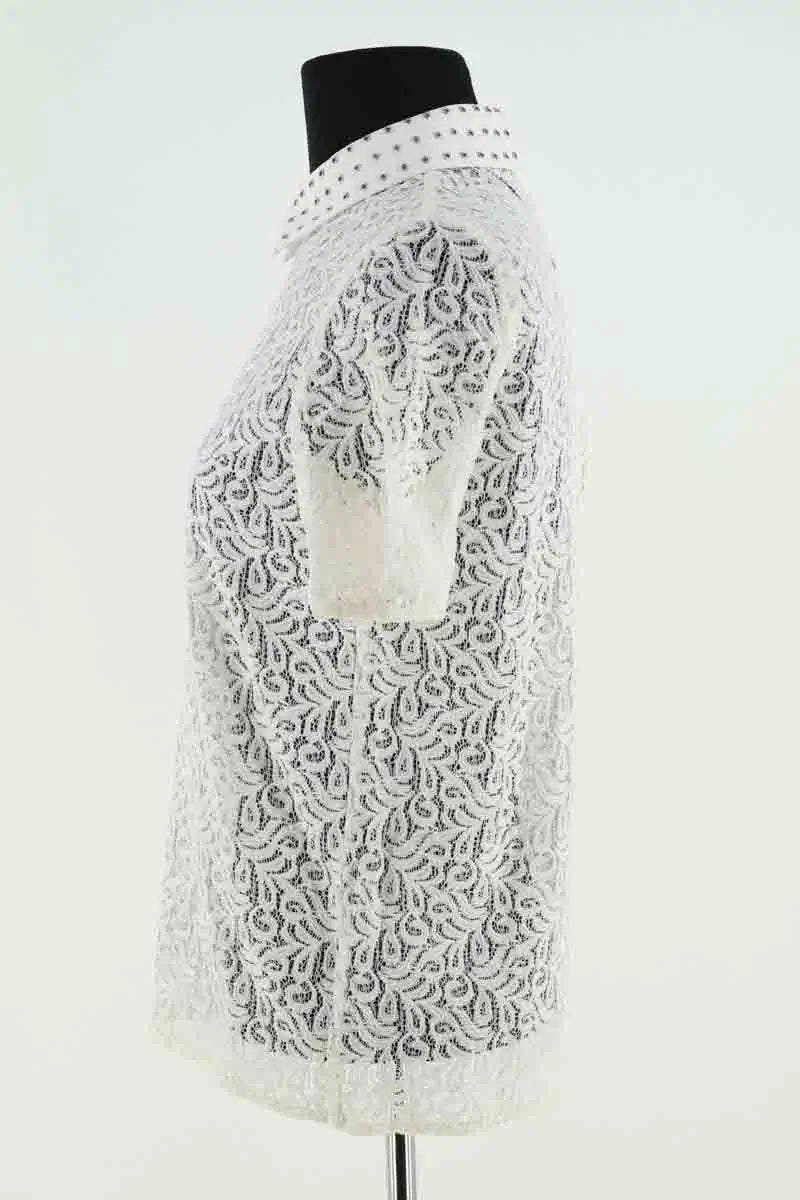 Blouse The Kooples Blanc en Coton
