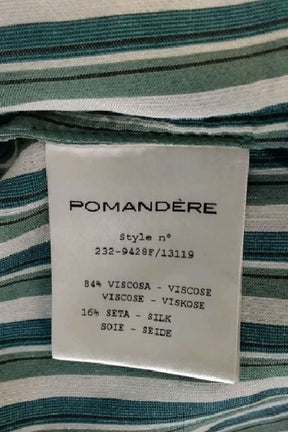 Blouse Pomandère  Turquoise