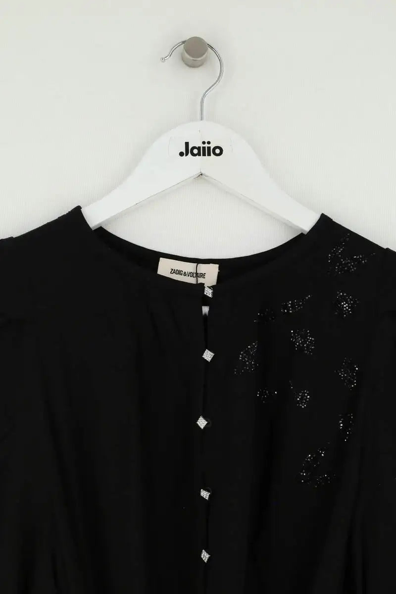 Robe Zadig & Voltaire Noir en Viscose