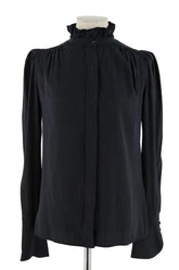 Blouse Isabel Marant Noir en Soie, taille S - Seconde Main
