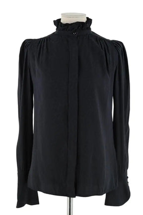 Blouse Isabel Marant Noir en Soie, taille S - Seconde Main