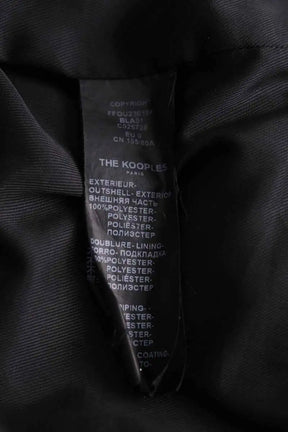 Manteau The Kooples Noir en Synthétique