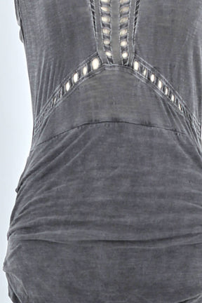 Robe Maje  Gris