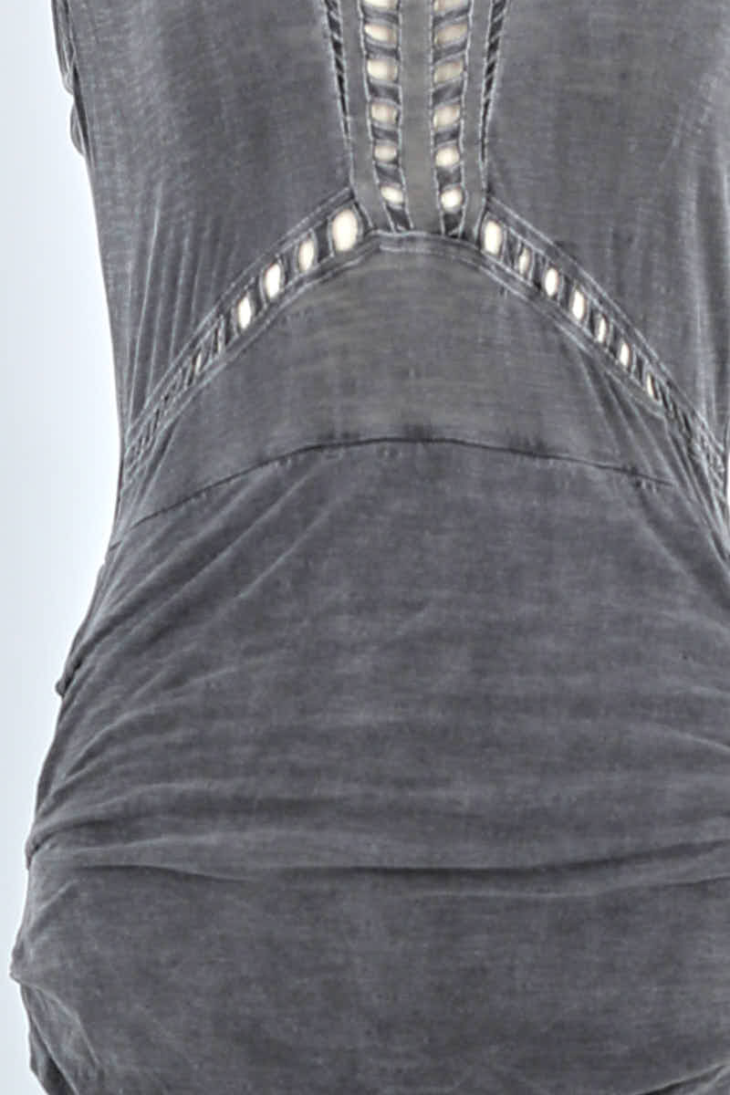 Robe Maje  Gris