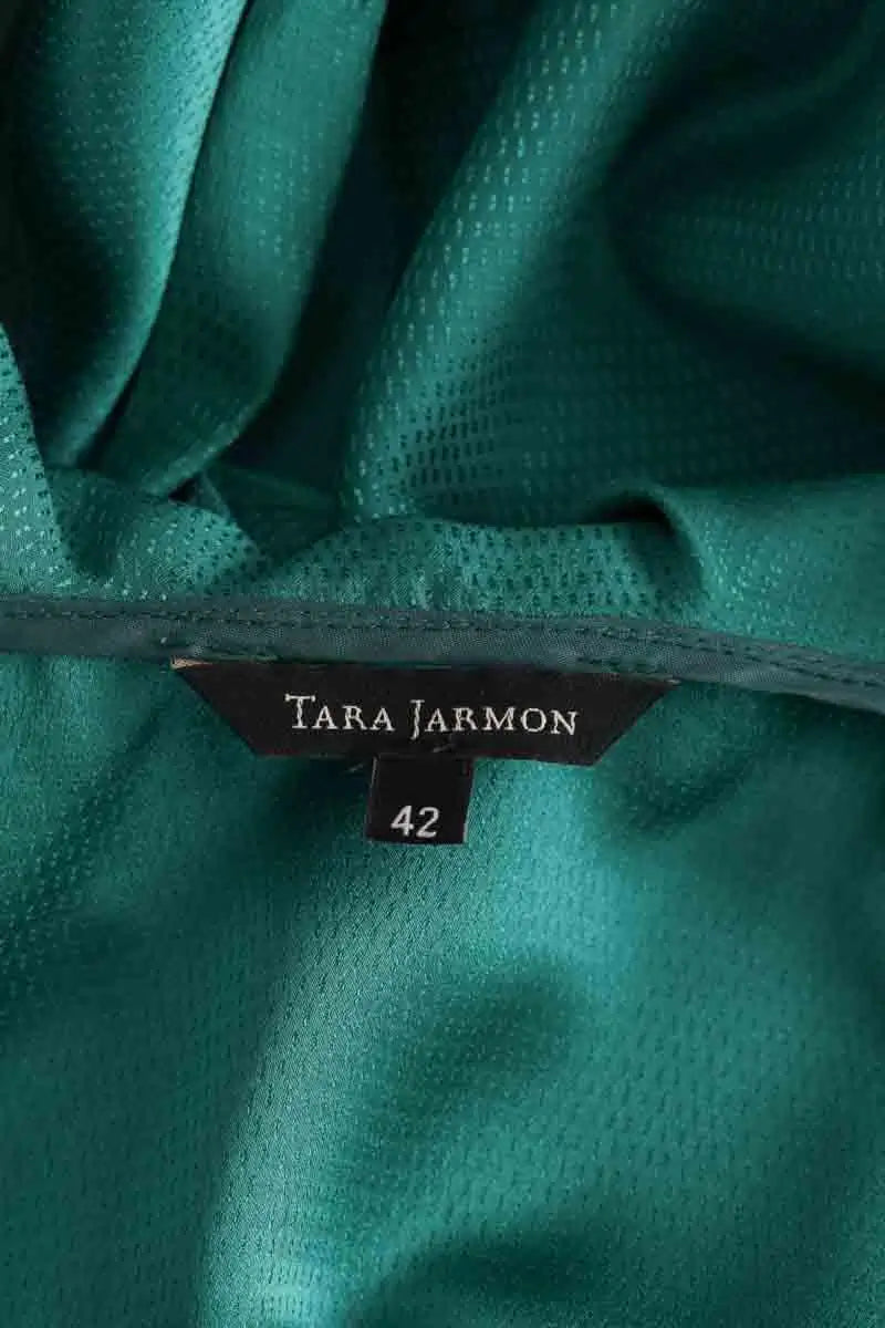 Robe Tara Jarmon Vert en Soie