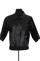 Veste Calvin Klein Noir en Synthétique, taille S - Seconde Main