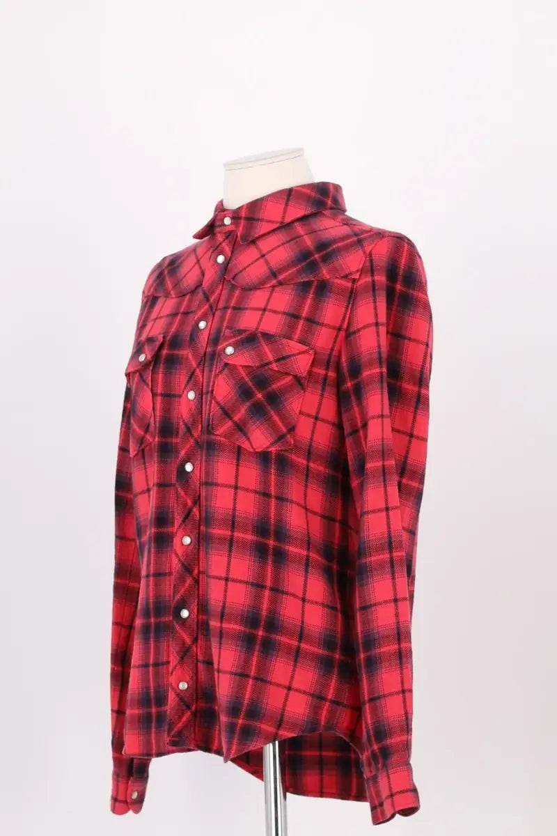 Chemise Ba&Sh Rouge en Coton