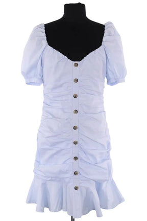 Robe Pinko Bleu en Coton, taille L - Seconde Main
