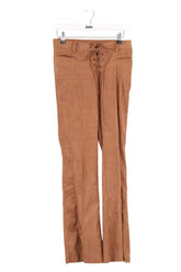 Pantalon Maje Camel en Synthétique, taille S - Seconde Main