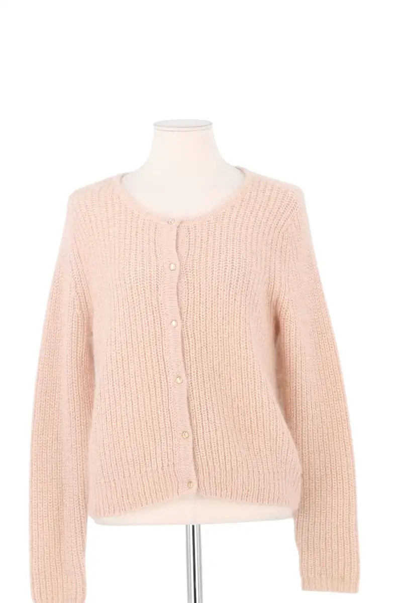 Pull Des Petits Hauts Rose en Laine, taille XXS - Seconde Main