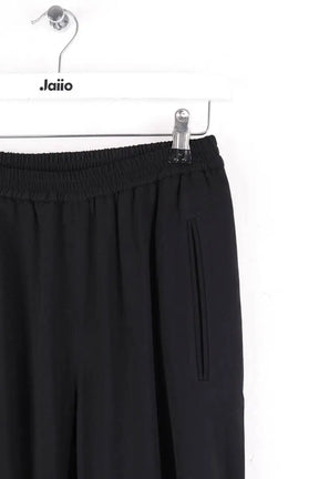 Pantalon droit Stella McCartney Noir en Synthétique