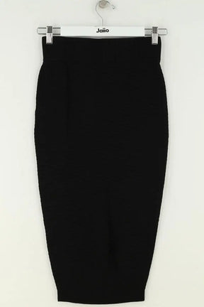 Jupe Balmain Noir en Synthétique