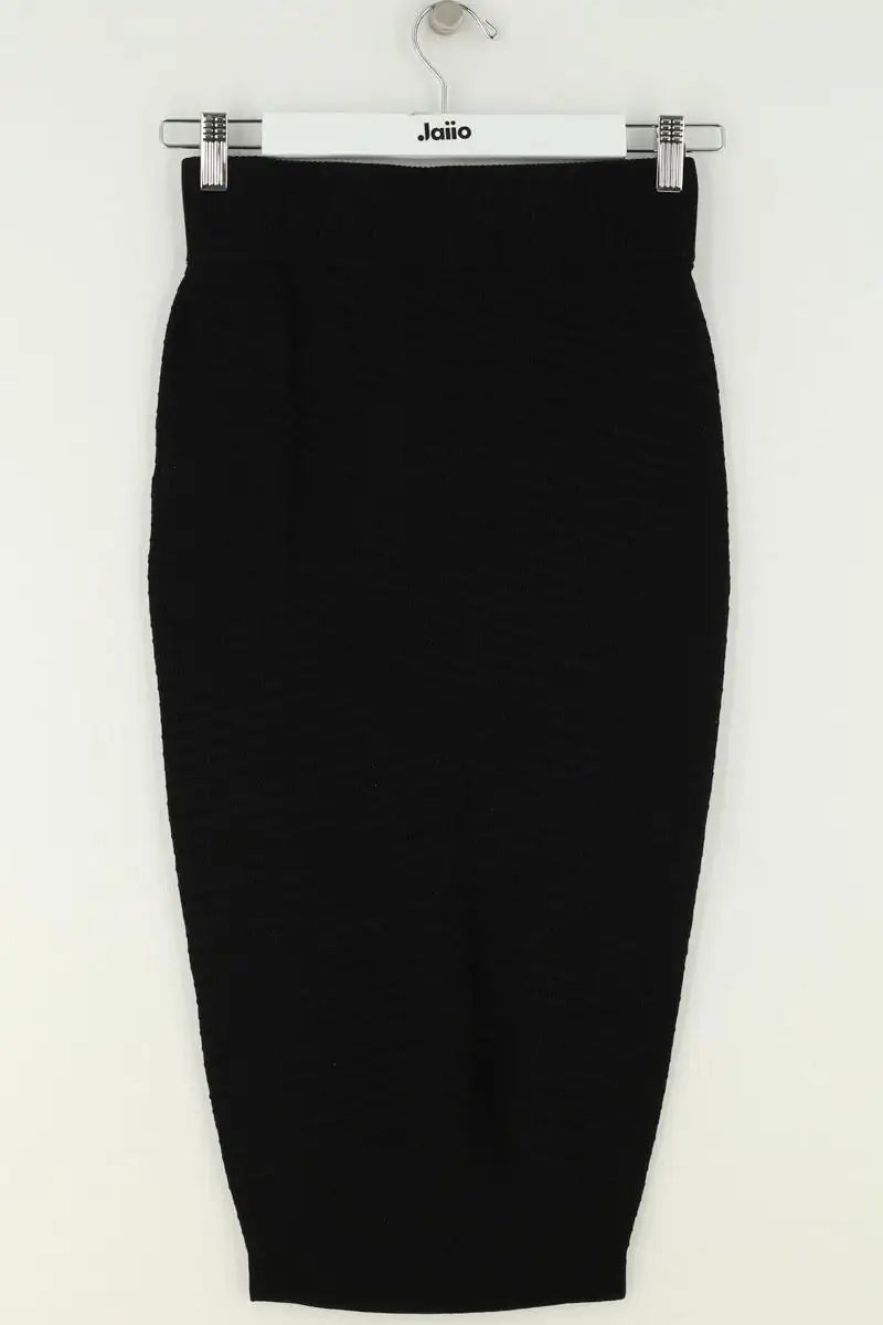 Jupe Balmain Noir en Synthétique