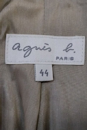 Blazer Agnès B.  Gris
