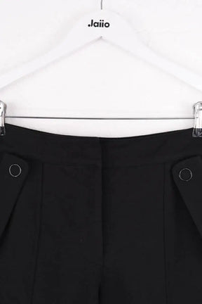 Pantalon droit Emporio Armani Noir en Synthétique