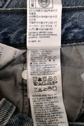 Jean droit Levi's  Bleu