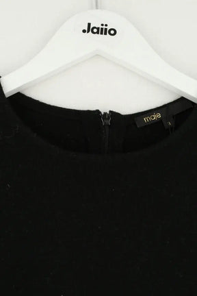 Pull Maje Noir en Laine