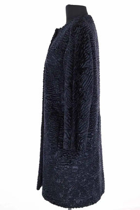 Manteau Max Mara Marine en Fourrure