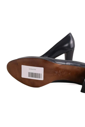 Talons Carel Noir en Cuir