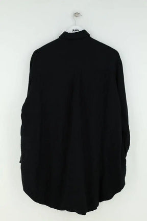 Robe chemise Saaj Noir en Coton