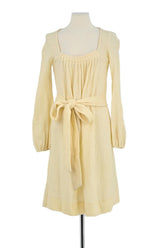 Robe Maje  Jaune