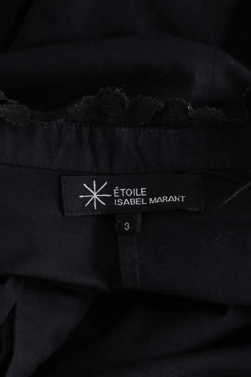 Blouse Isabel Marant Étoile Noir en Coton