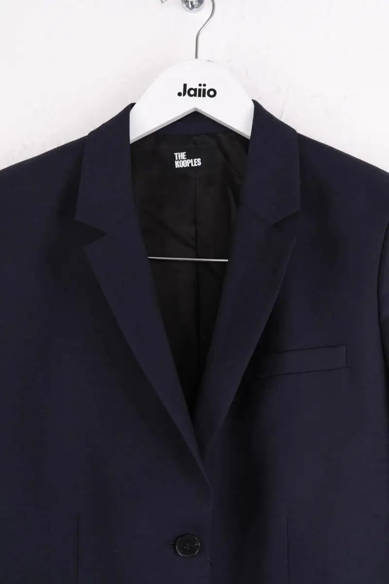 Blazer The Kooples Marine en Laine
