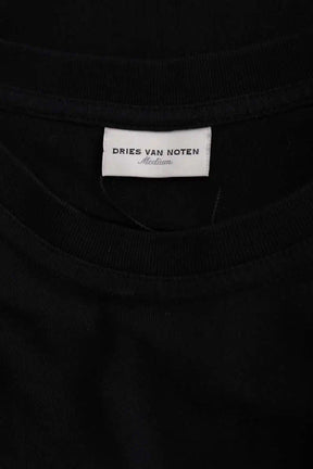 T-shirt Dries Van Noten Noir en Coton