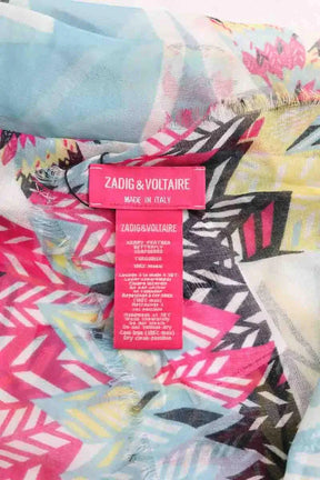 Écharpe Zadig & Voltaire Multicolore en Synthétique