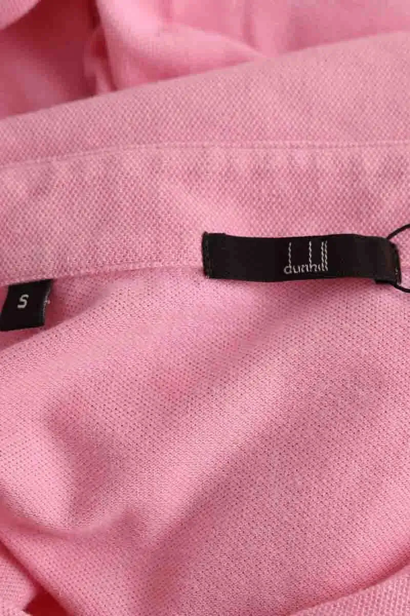 Polo Dunhill Rose en Coton