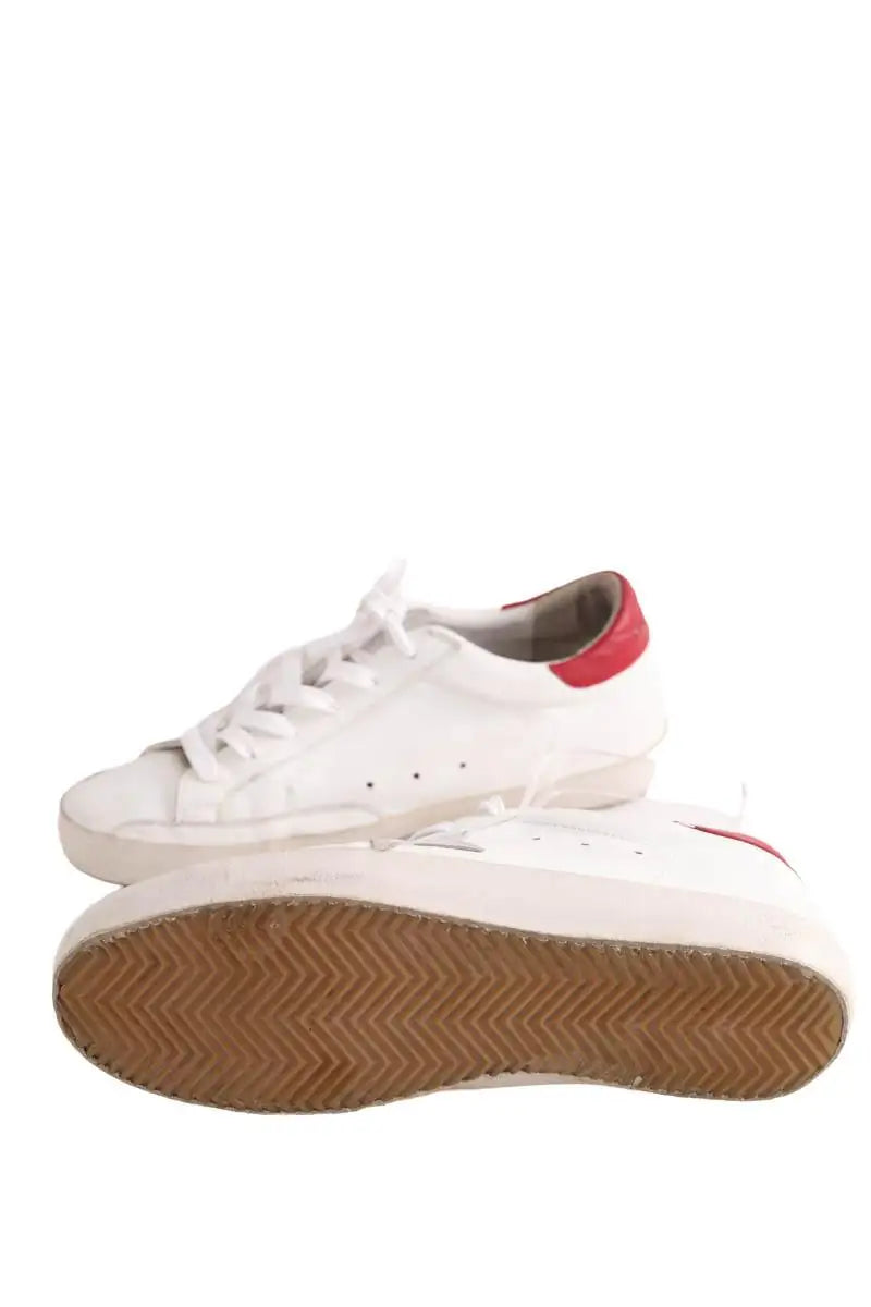 Baskets Golden Goose Blanc en Cuir
