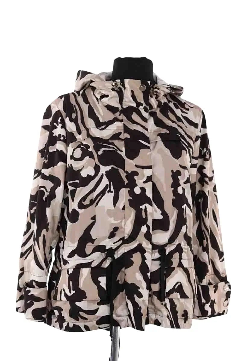Veste Moncler Beige en Synthétique, taille XS - Seconde Main
