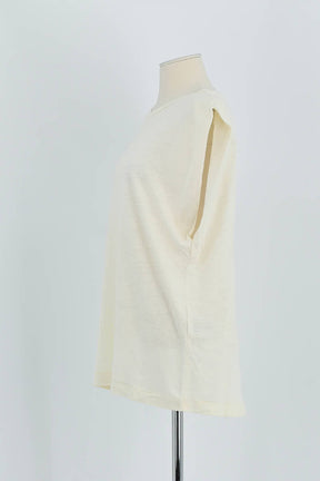 Top sans manche Closed  Blanc