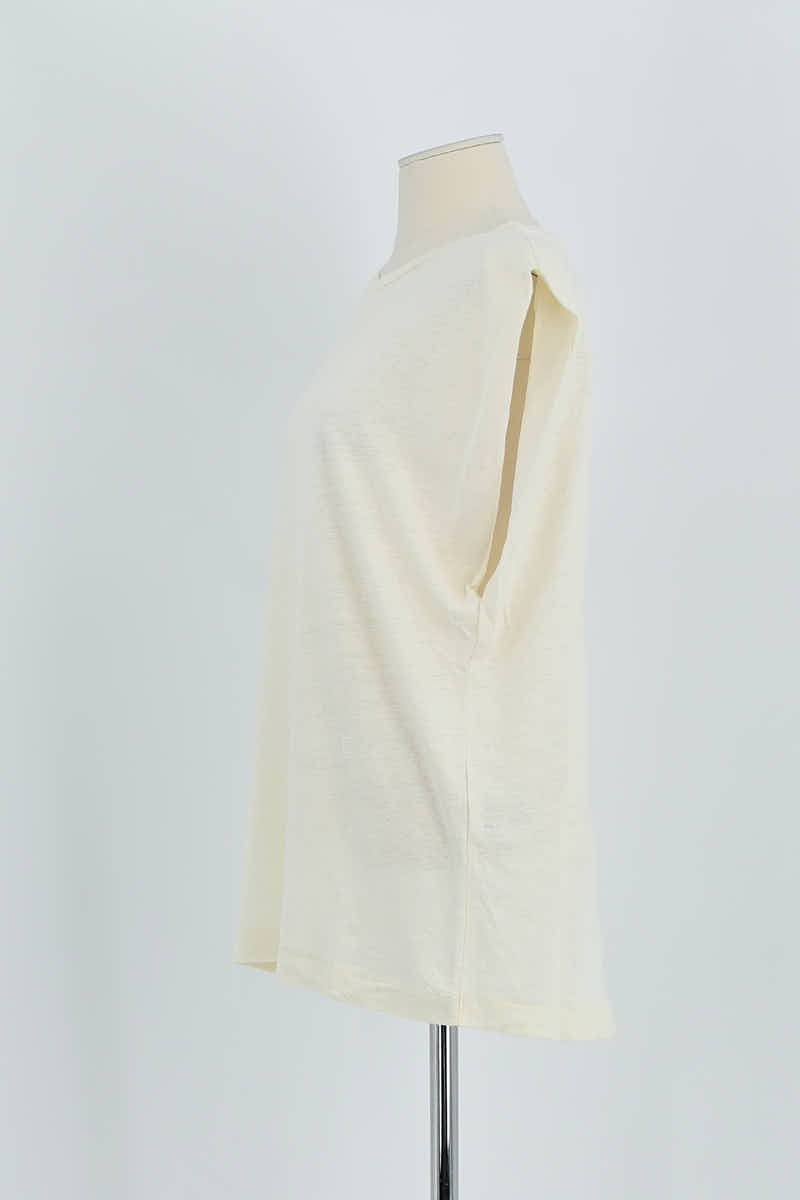 Top sans manche Closed  Blanc