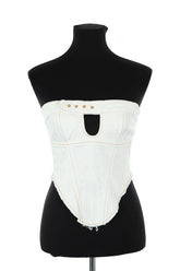 Top sans manche Cekette  Blanc
