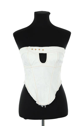 Top sans manche Cekette  Blanc