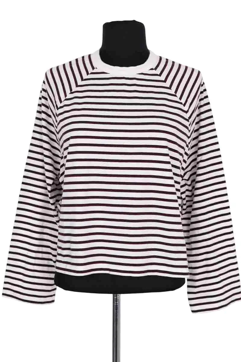T-shirt Roseanna Bordeaux en Coton, taille S - Seconde Main