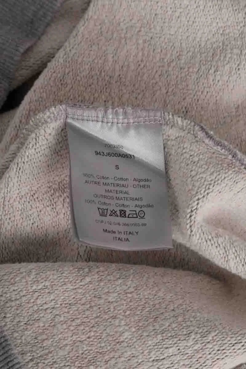 Sweatshirt Dior Gris en Coton