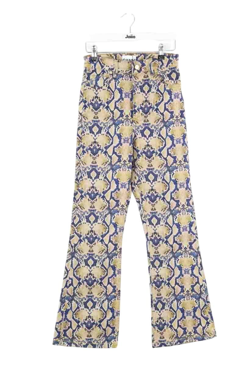 Jean bootcut Ganni  Beige