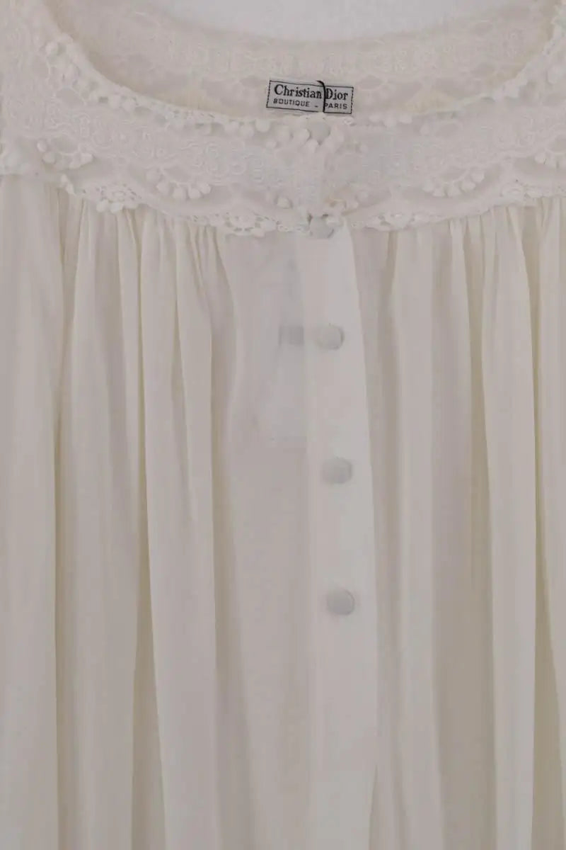 Nuisette  Dior Blanc en Coton