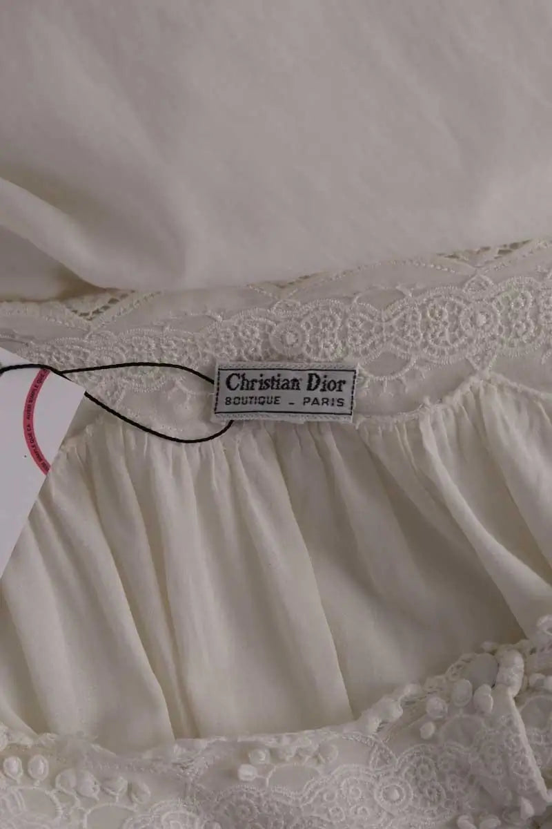 Nuisette  Dior Blanc en Coton
