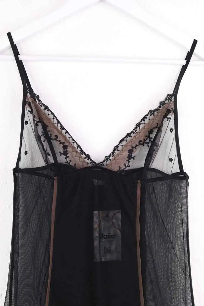 Nuisette La Perla Noir en Synthétique