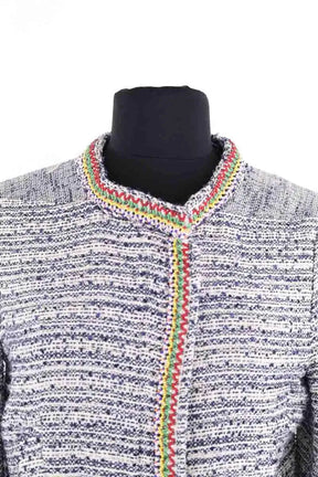 Veste Maje Bleu en Coton